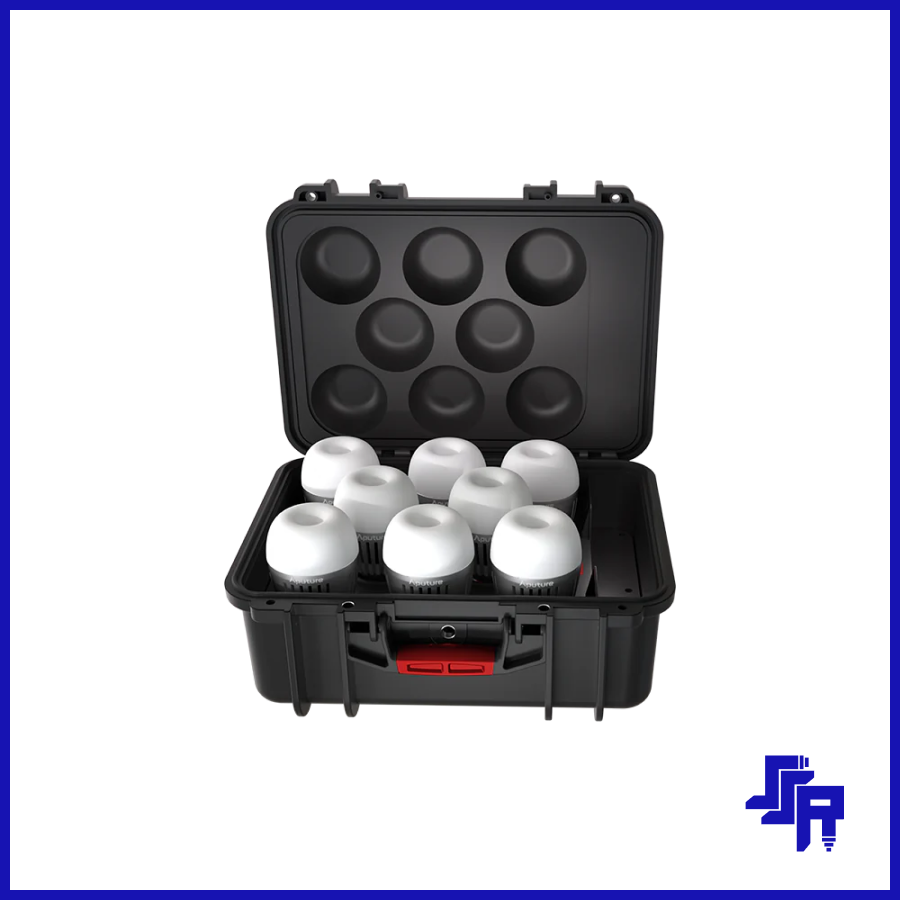 Aputure b7c 6-light kits rgbww smart bulb