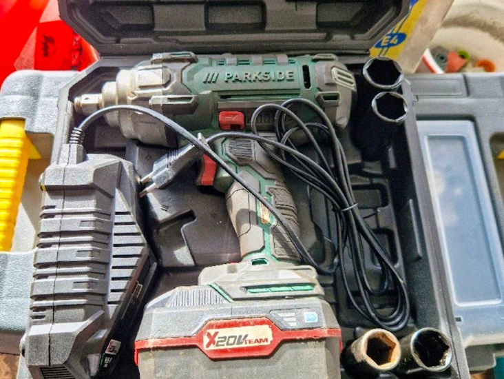 Mutterdragare batteridriven