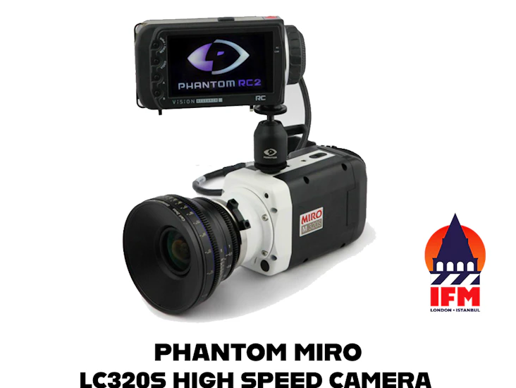 Phantom miro lc320s high speed slow motion camera