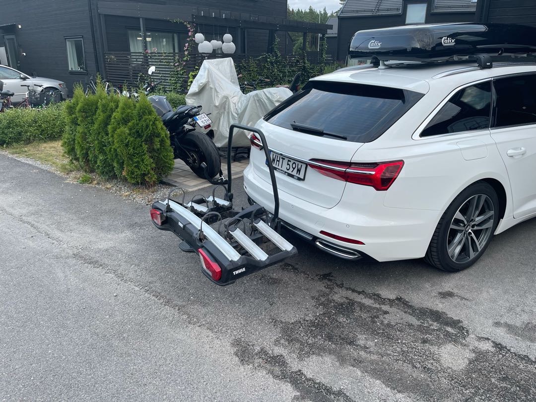 Thule cykelhållare fällbar för 3 cyklar