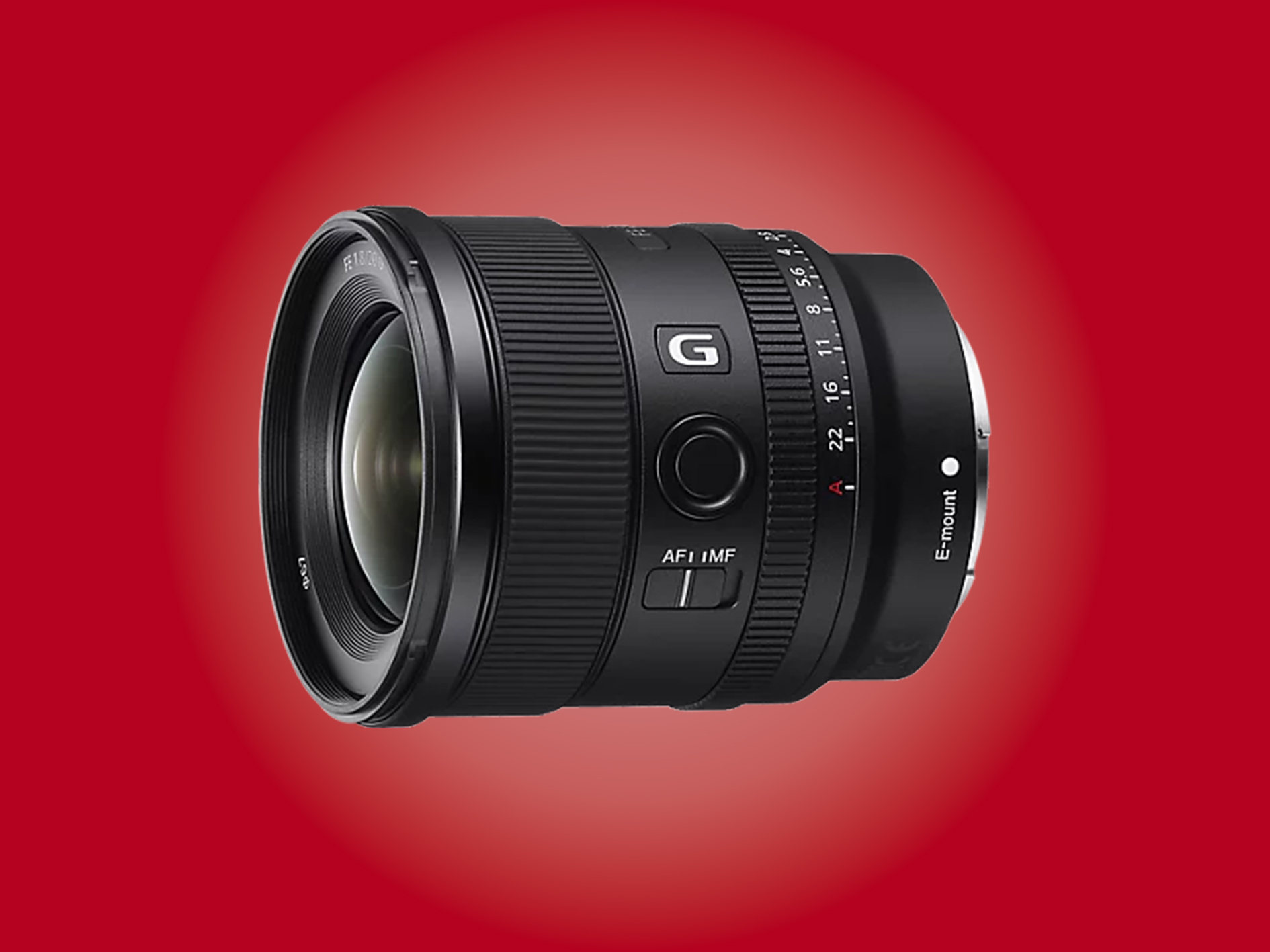 Sony fe 20mm f/1.8 g lens e mount