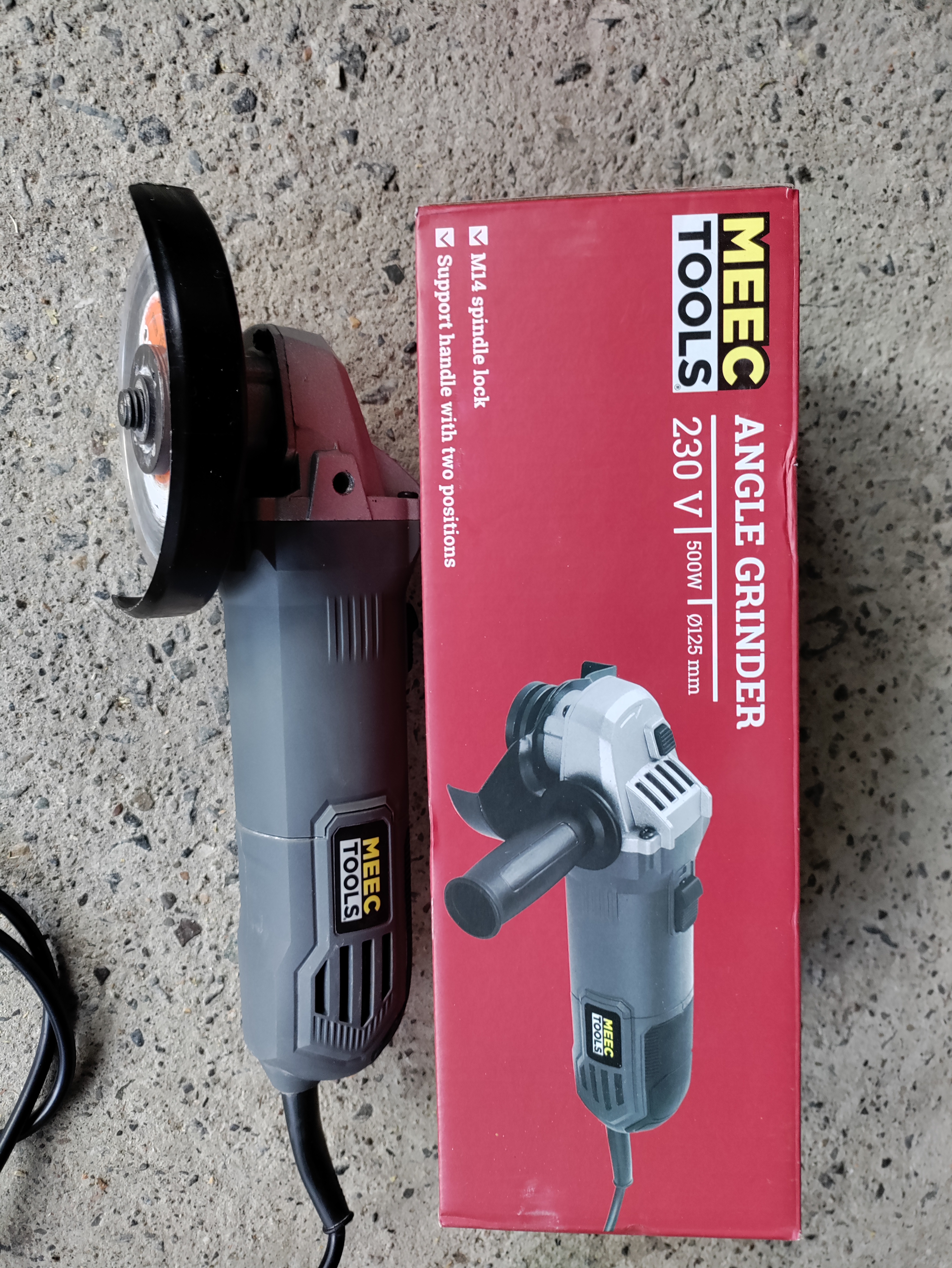 Meec vinkelsliper 500w