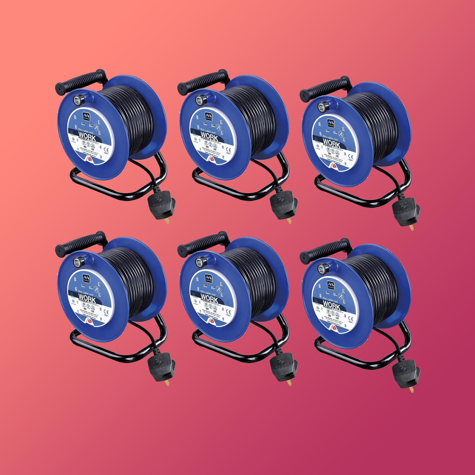 Extension reel 25 meters