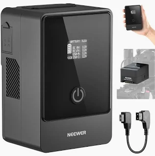 Neewer v mount battery ps099e 6800mah 14.5v 99wh