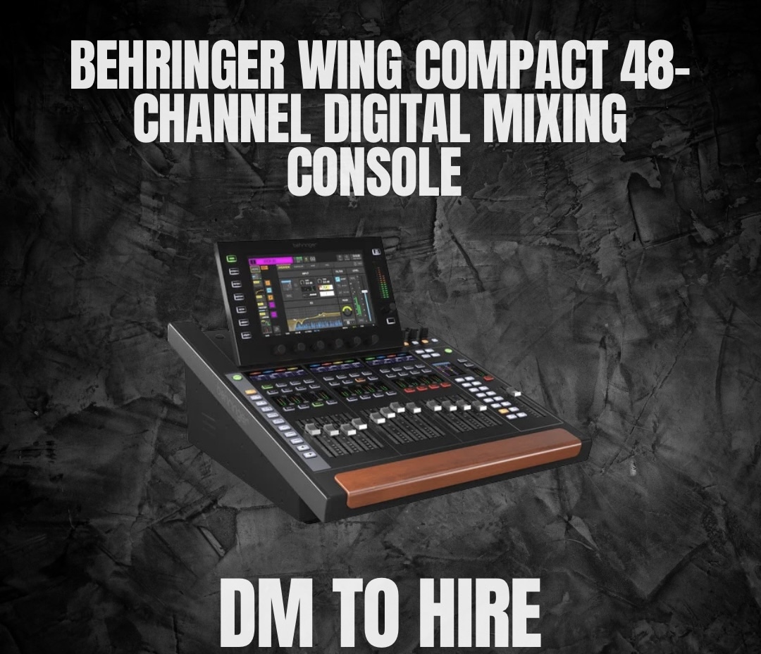 Behringer wing compact digital mixing desk 