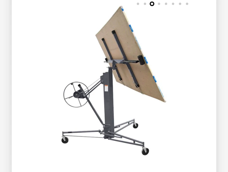 Skivhiss/gipsskivehiss med tiltfunktion max 68kg