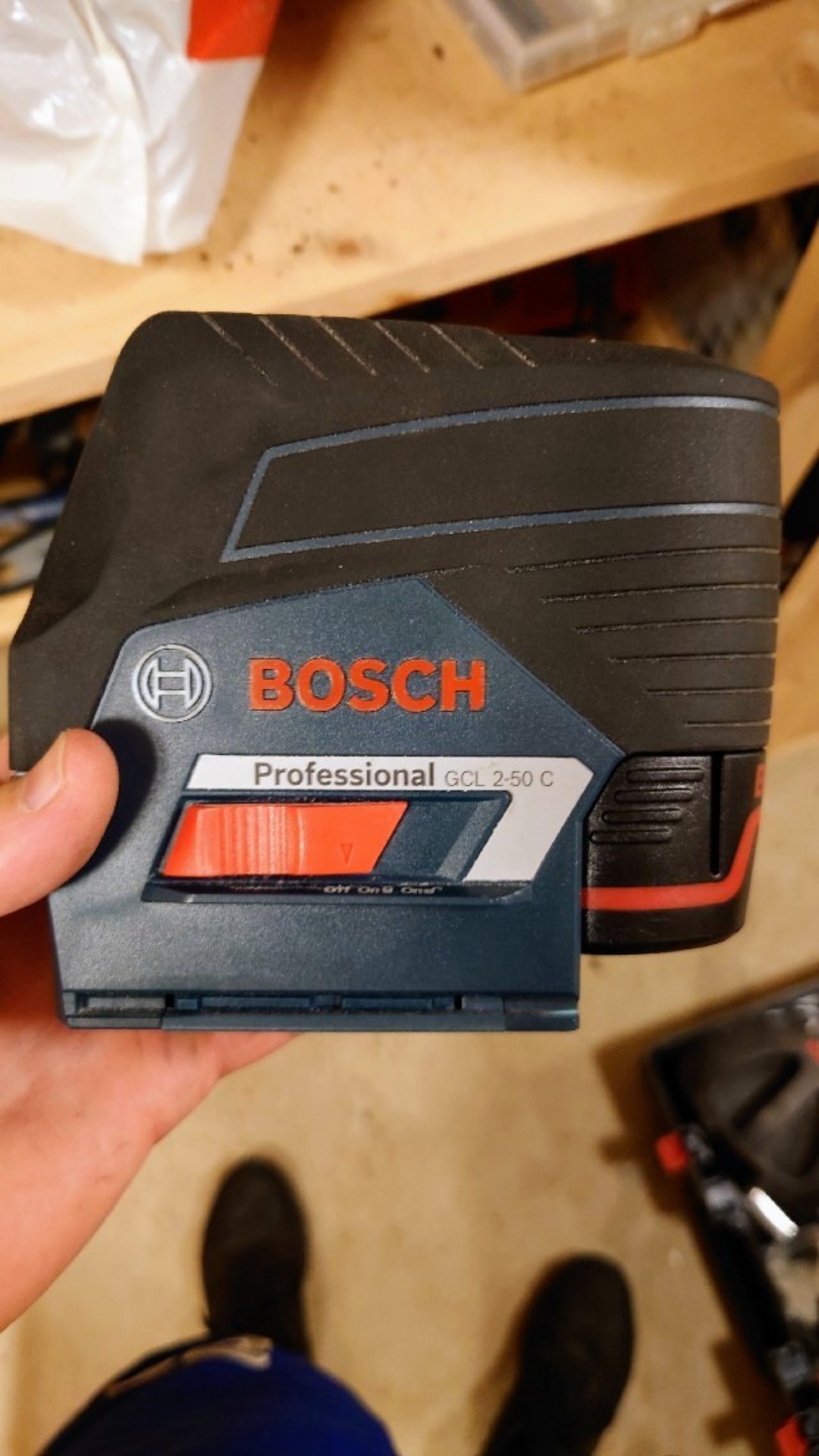 Bosch krysslaser vater