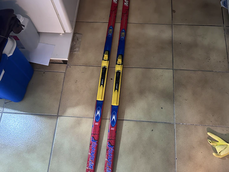 Komplett längdpaket: madshus-skidor & salomon-pjäxor (stl 45)