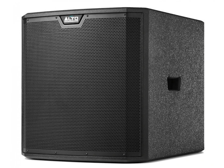 2 x alto ts315s subwoofer speakers