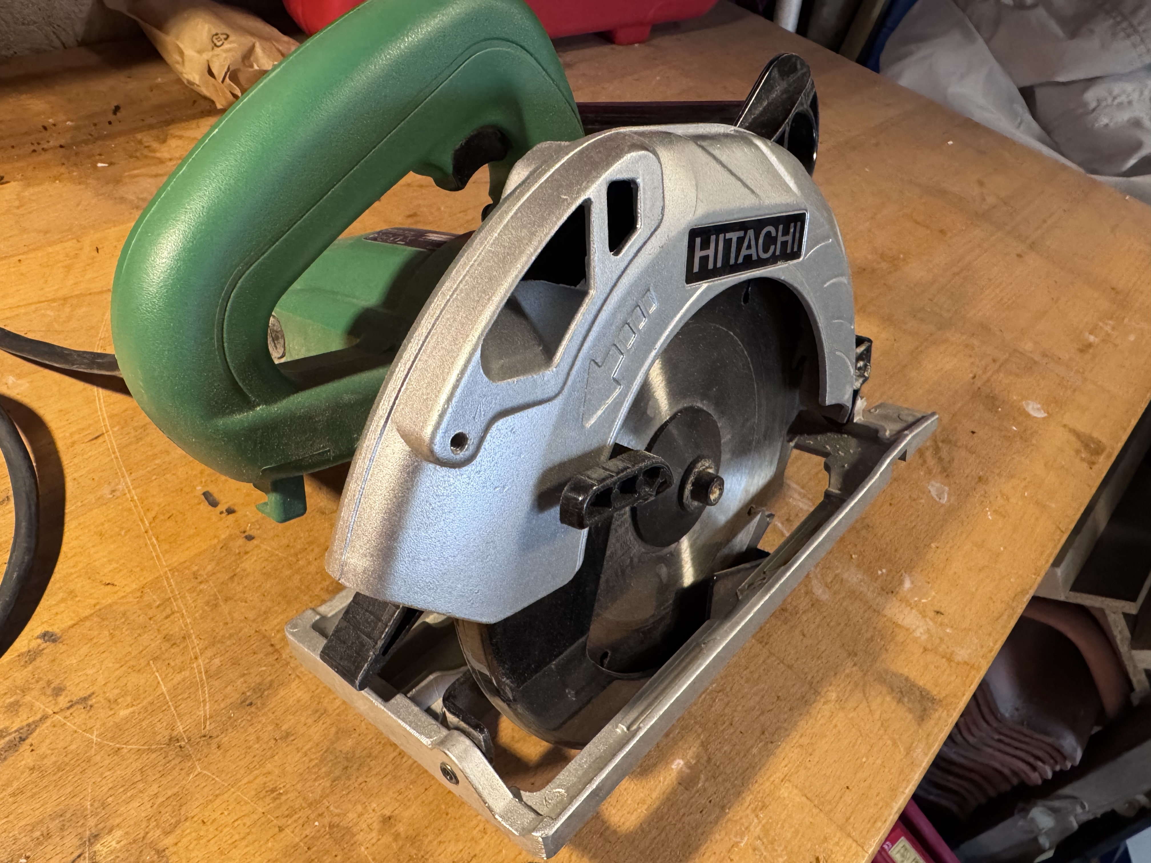 Hitachi c6ss sirkelsag – 165mm (1050w)