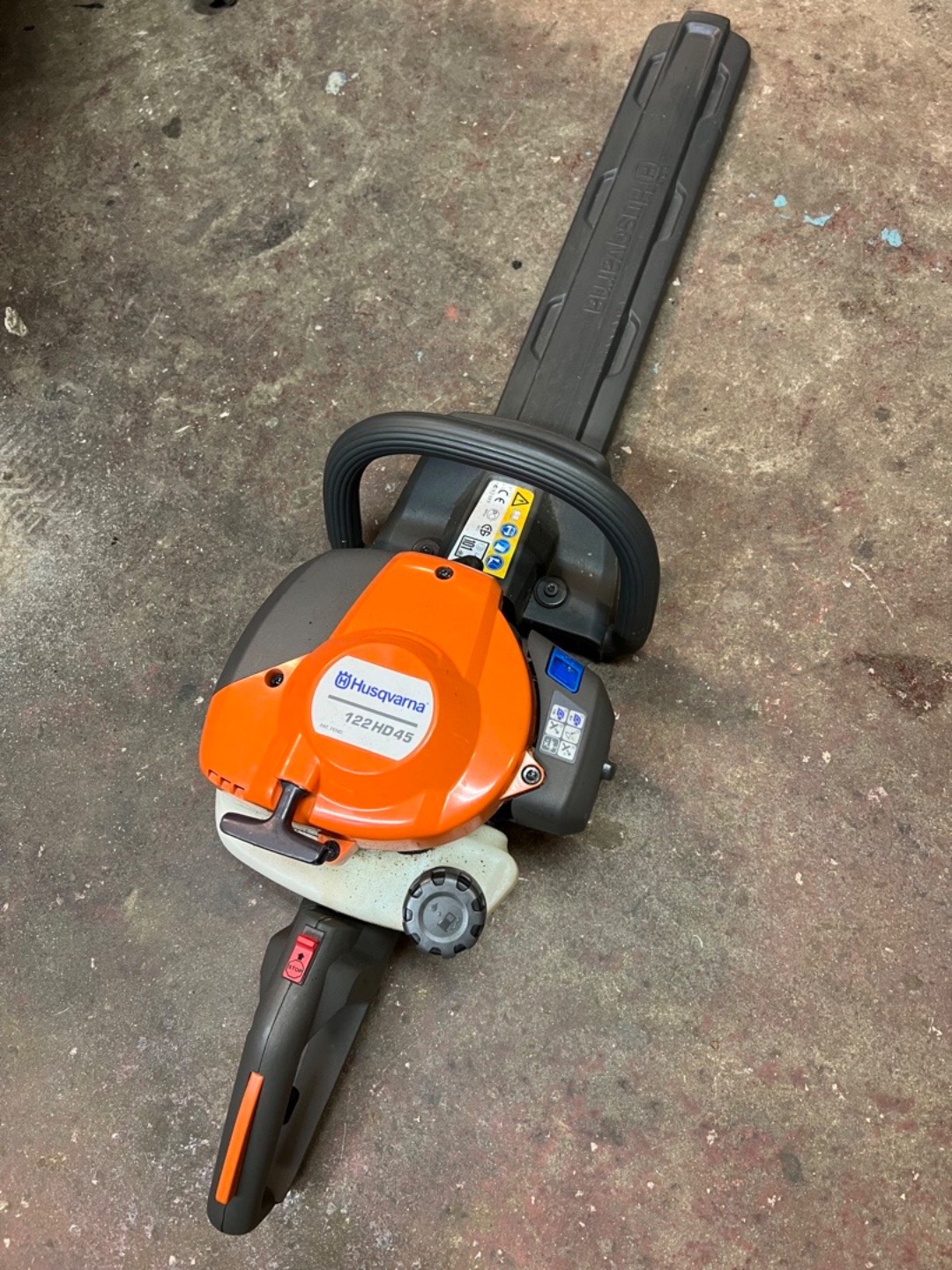 Husqvarna bensindriven häcksax