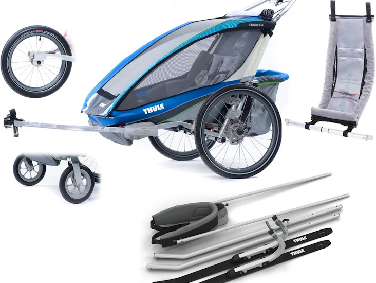 Thule dubbelvagn eller enkelvagn