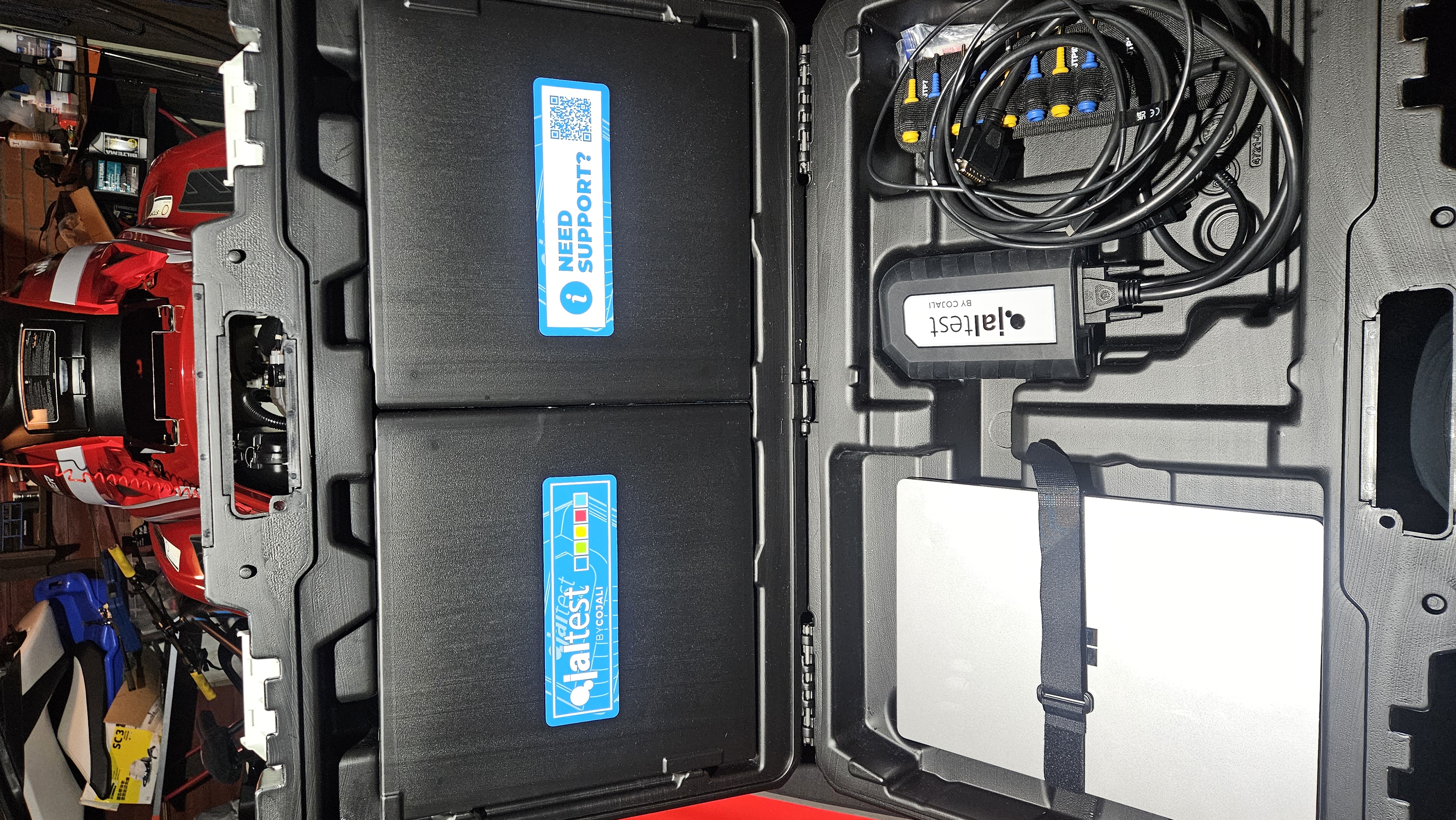 Båt/jetski felkodsläsare