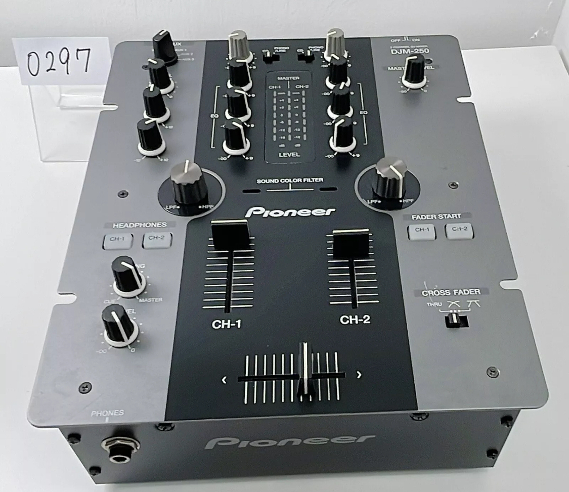 Pioneer djm-250 2ch dj mixer