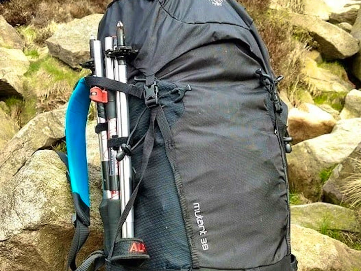 Iso kiipeilyreppu osprey mutant 38