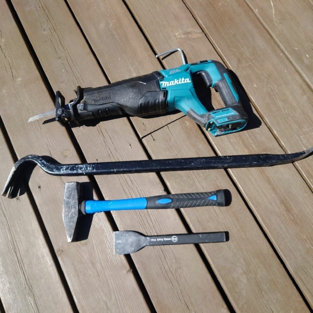 Rivningskit inkl tigersåg