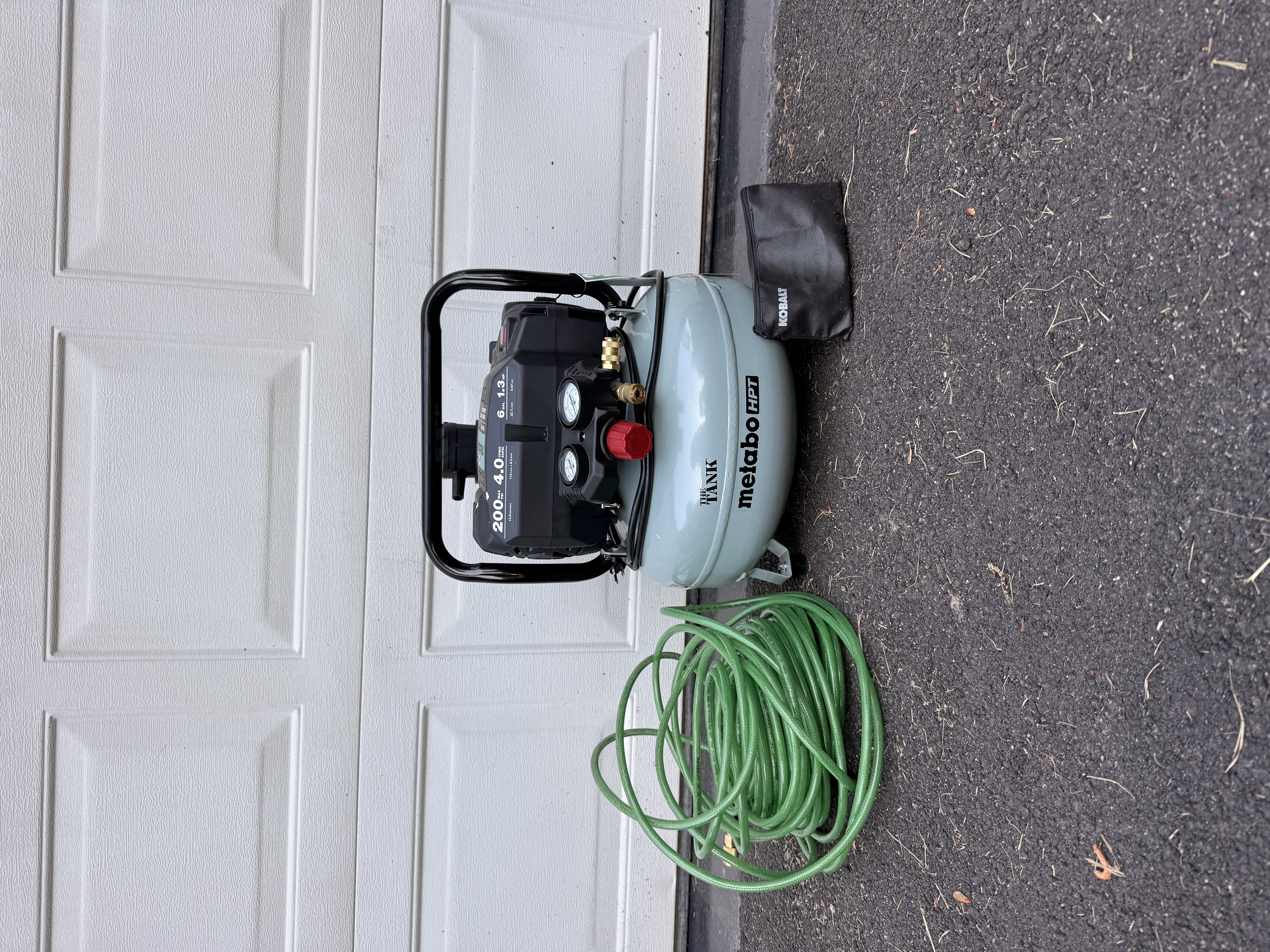 Air compressor 6 gal metabo 