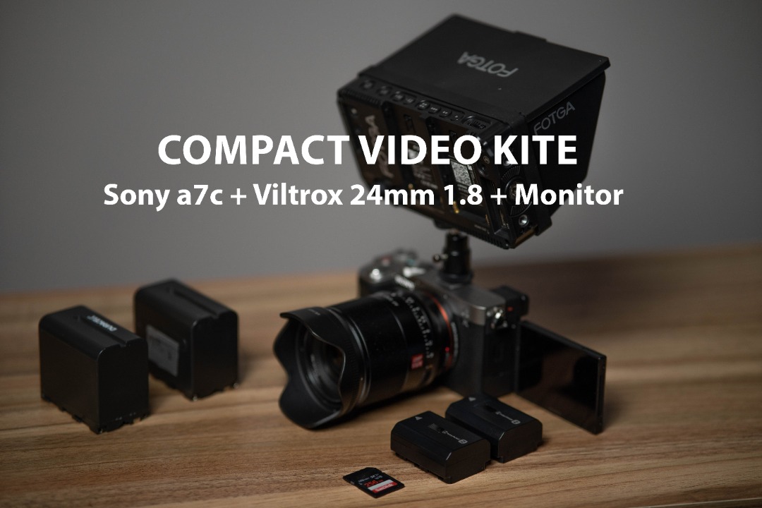 Sony a7c compact video kite