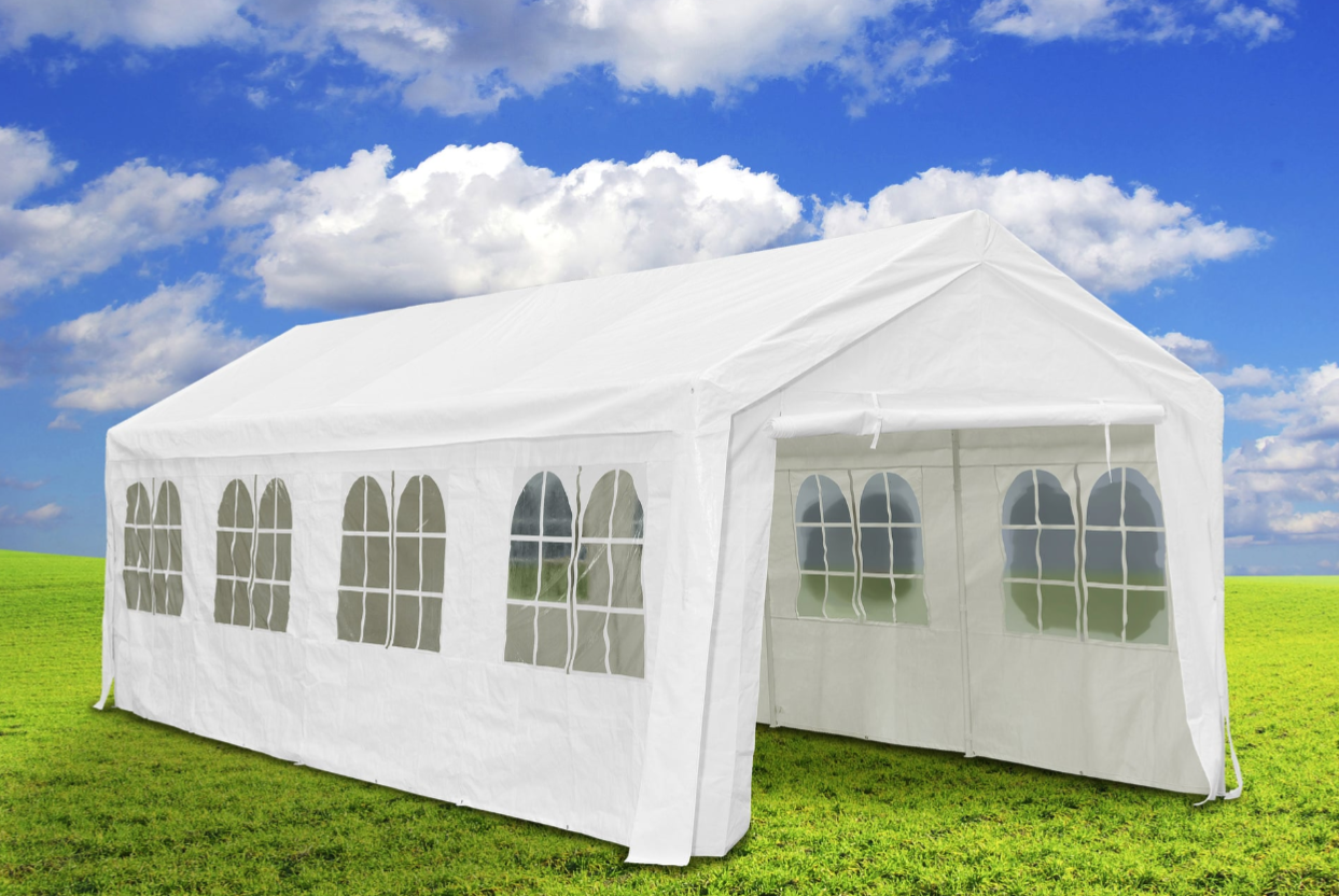 Partytält 8x3m ca 20 pers