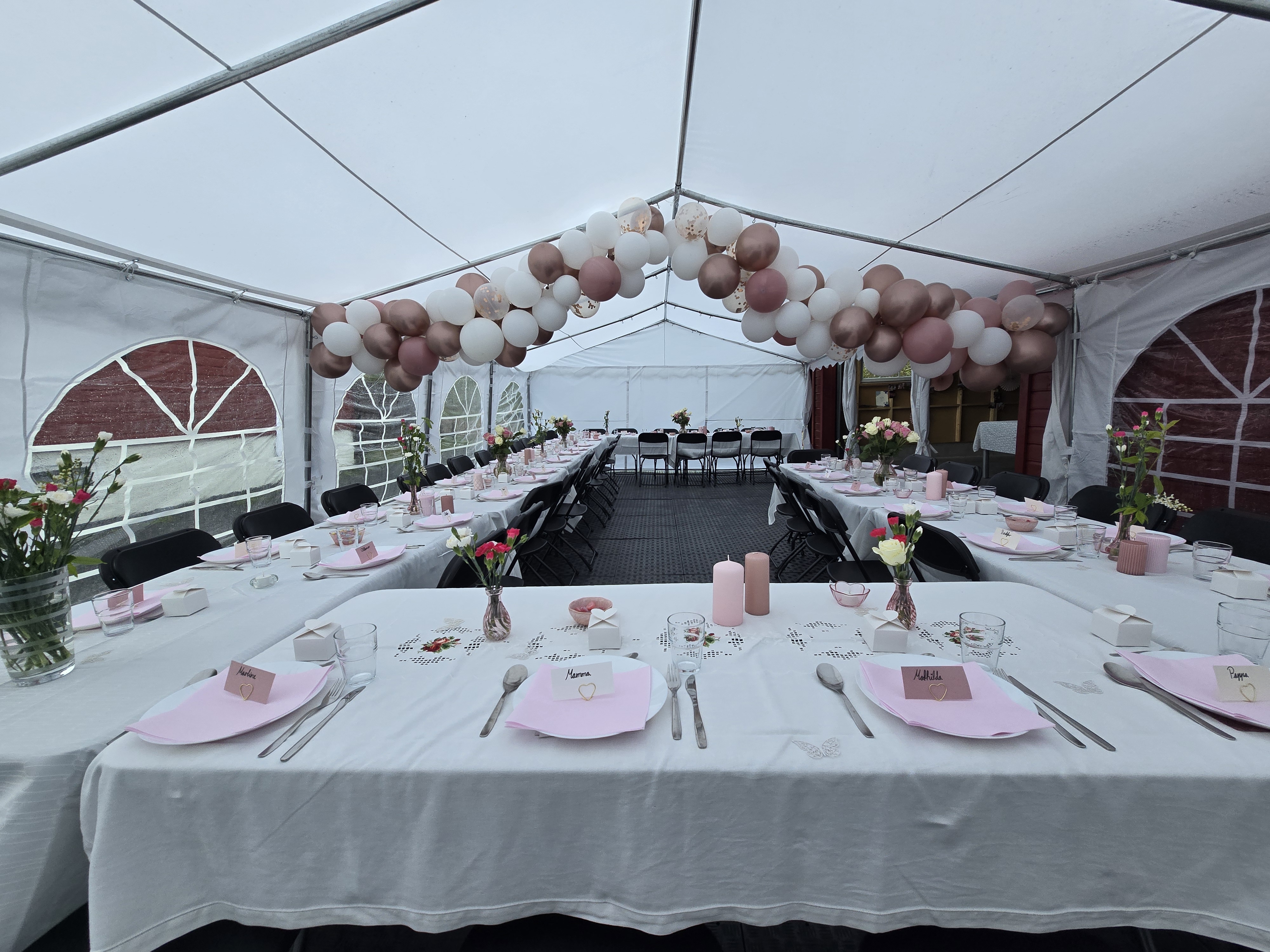 Partytelt 5x10m