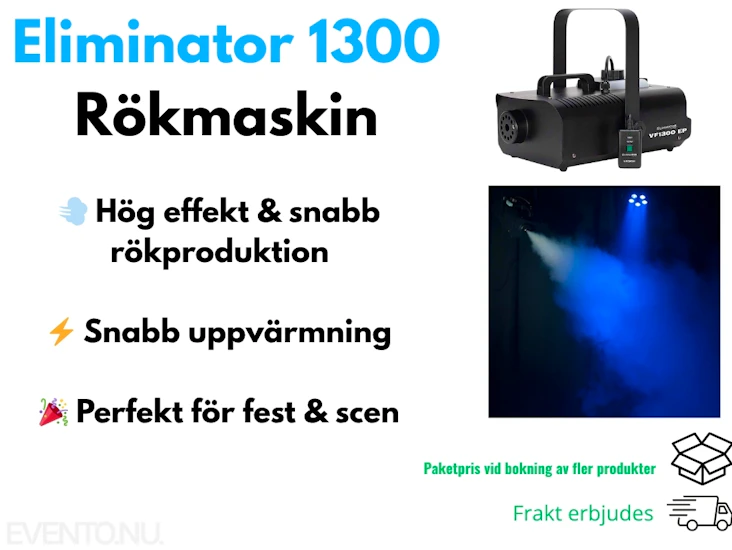 Rökmaskin för festen (1300w)