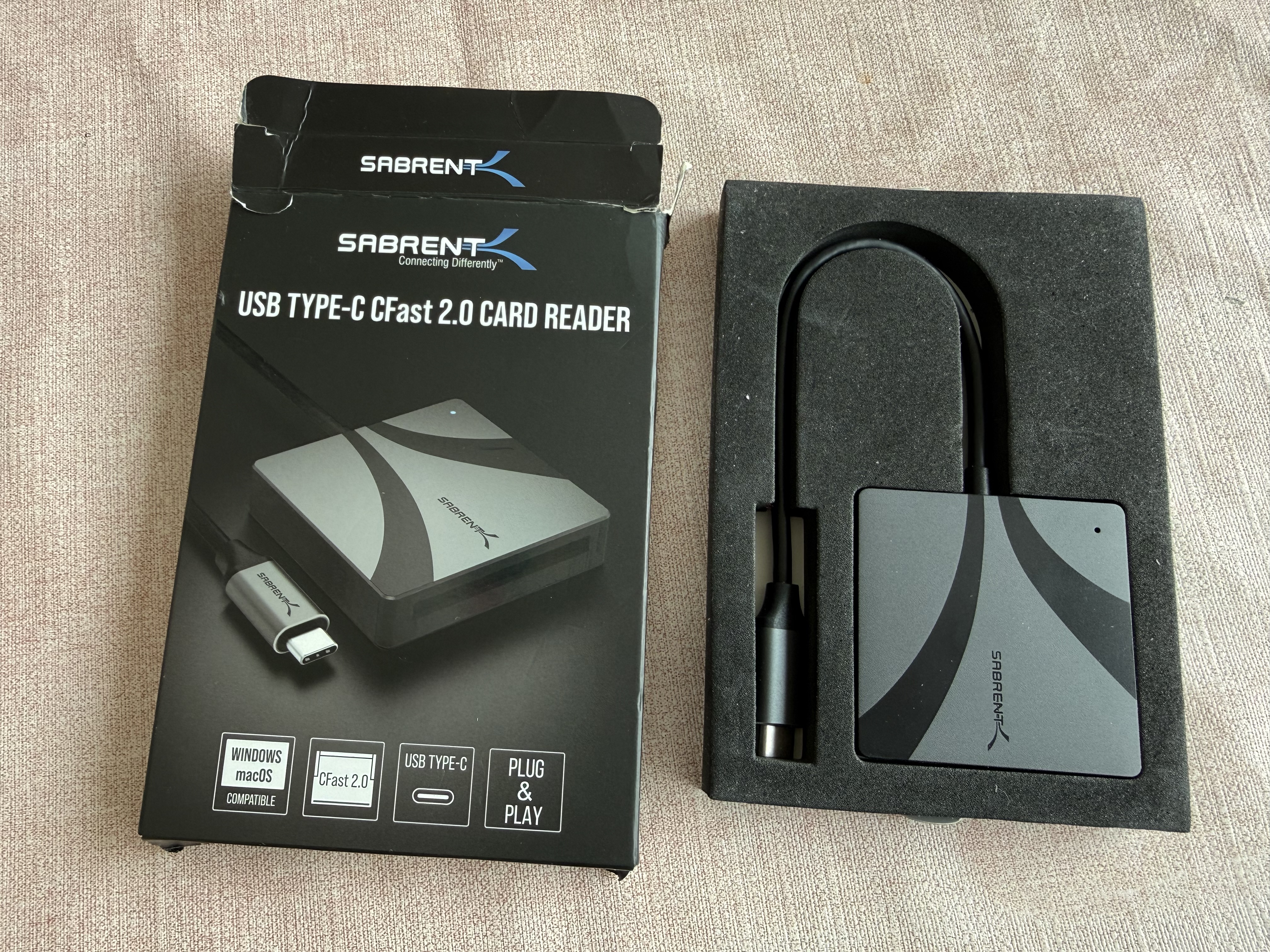 Cfast 2.0 card reader 