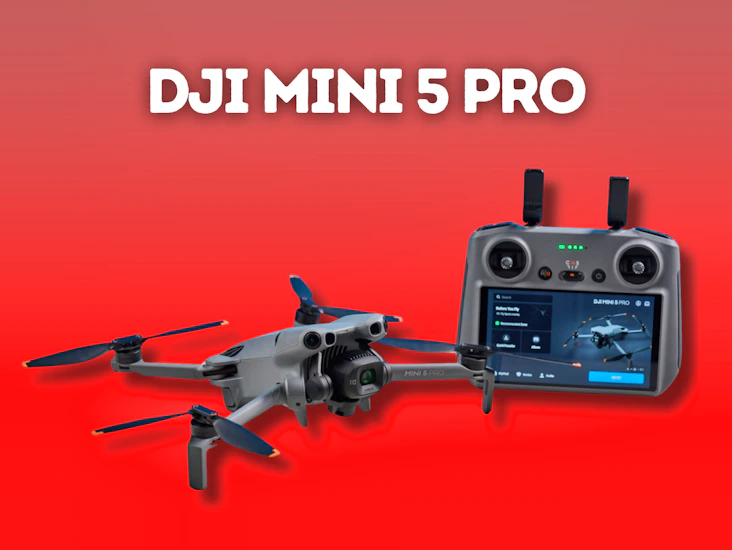 Dji mini 5 pro fly more combo rc2 drone