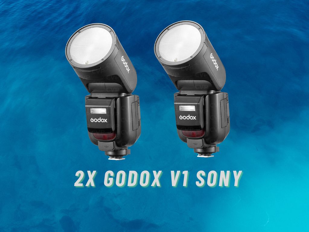 2 x godox pro v1 sony