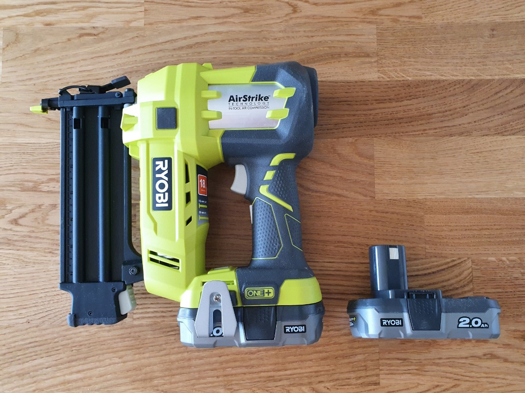 Batteridriven spikpistol ryobi r18n18g-0