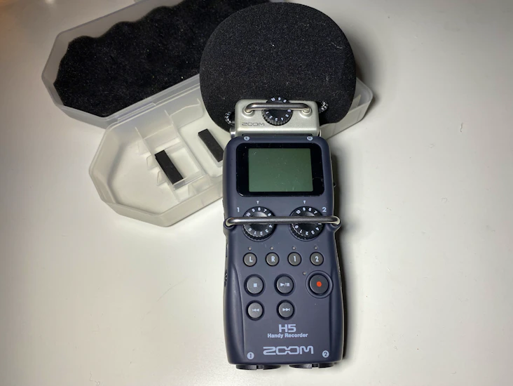 Zoom h5 med to xlr-innganger + sd-kort