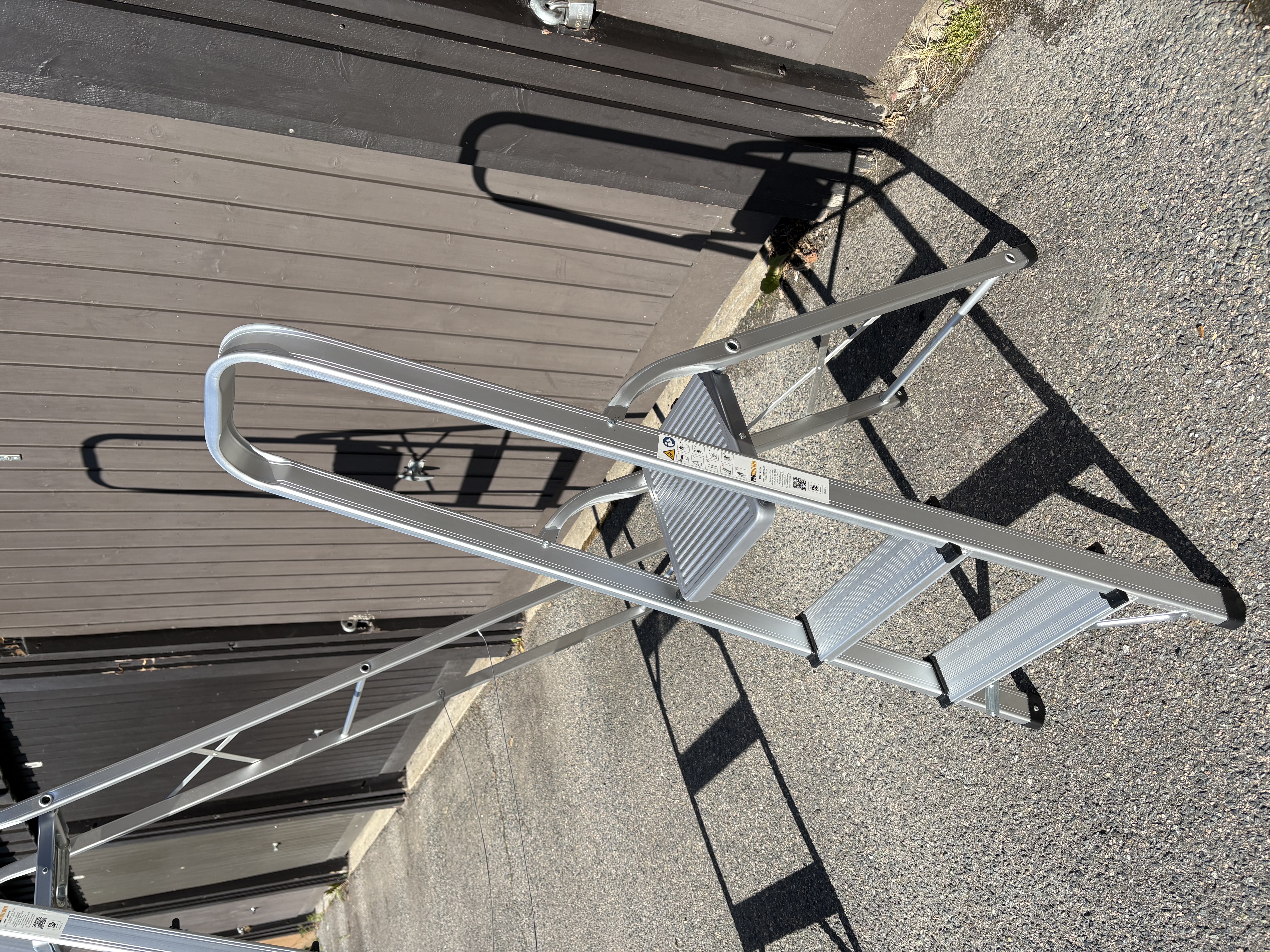 Gardintrapp, 3 trinn, 1,3 meter høy