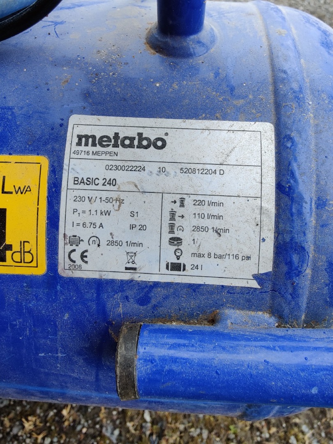 Metabo kompressor