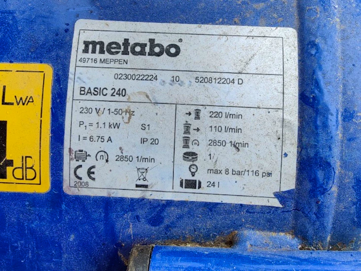 Metabo kompressor