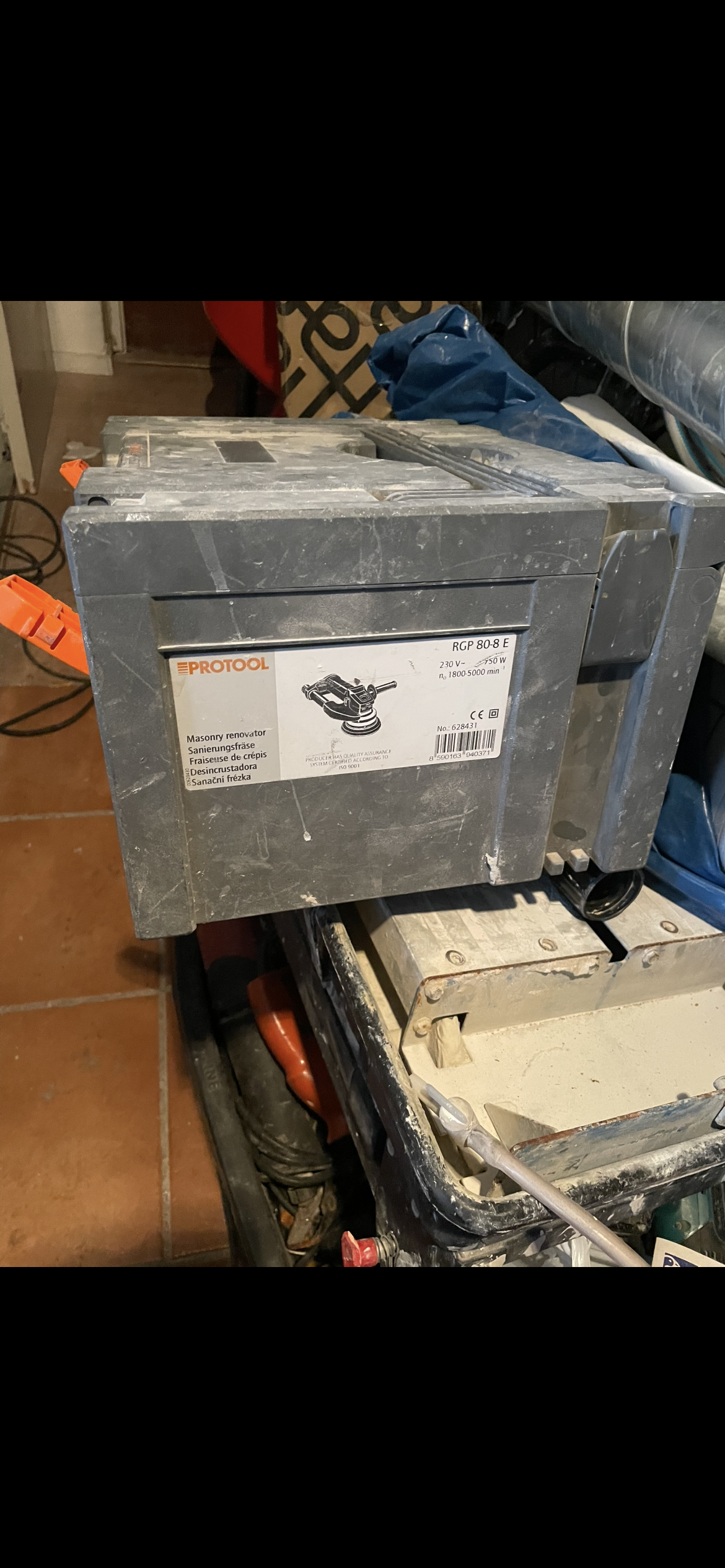 Betongfräs / renoveringsfräs protool rgp 80-8 e uthyres