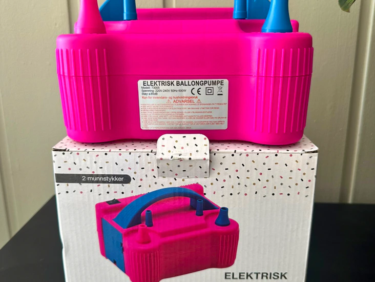 Elektrisk ballongpumpe