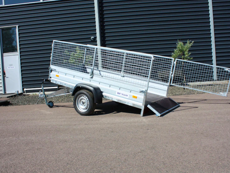 Gallersläp med lastnät