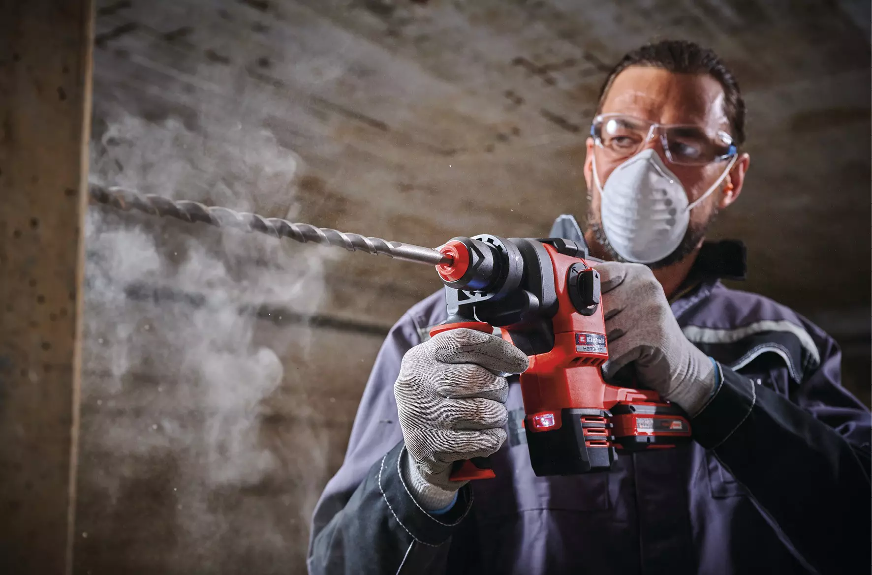 Kraftfull sladdlös borrhammare einhell herocco – perfekt för alla dina projekt