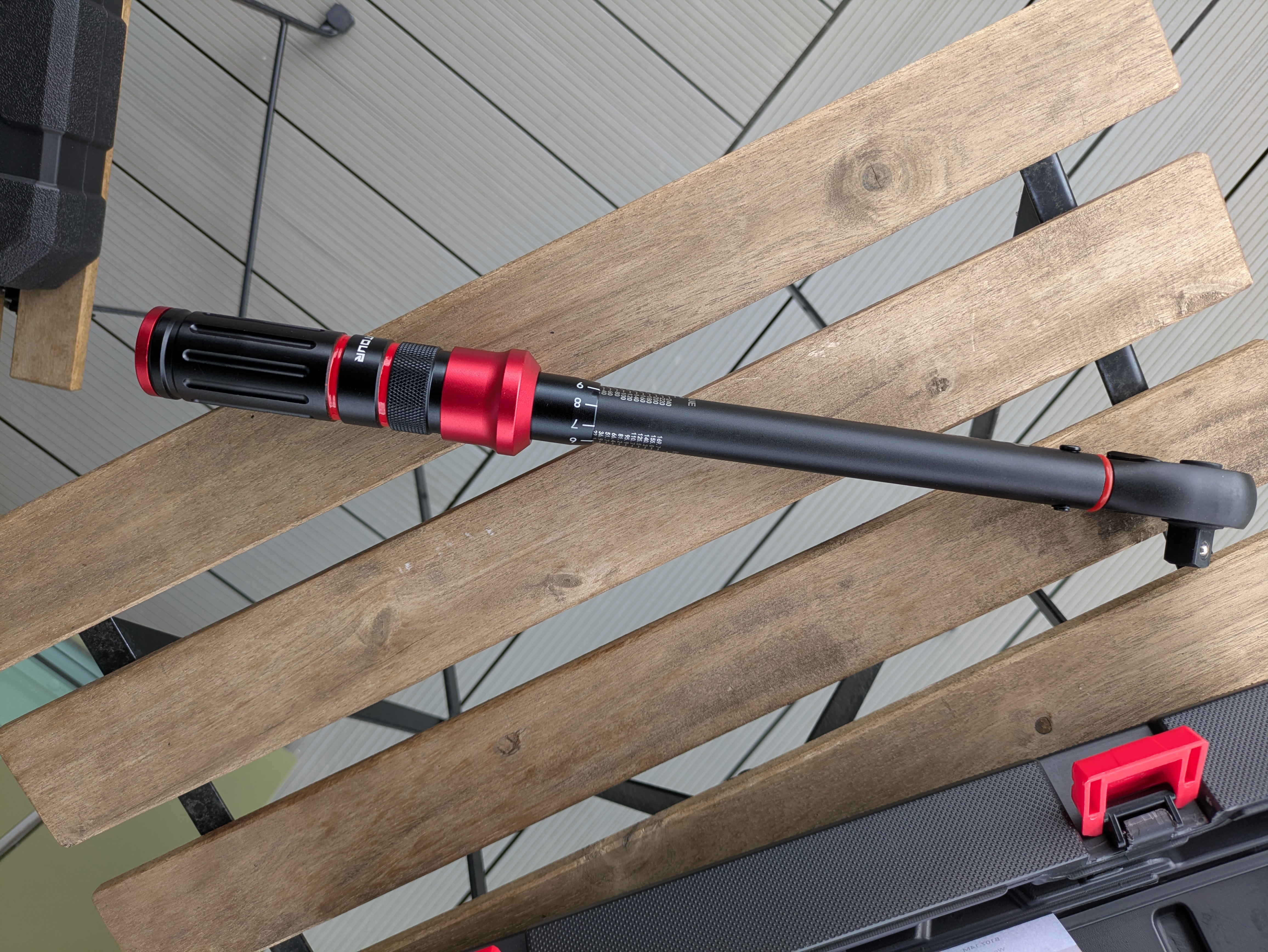 1/2" drive torque wrench (20–240 n·m) – shintour precision click wrench