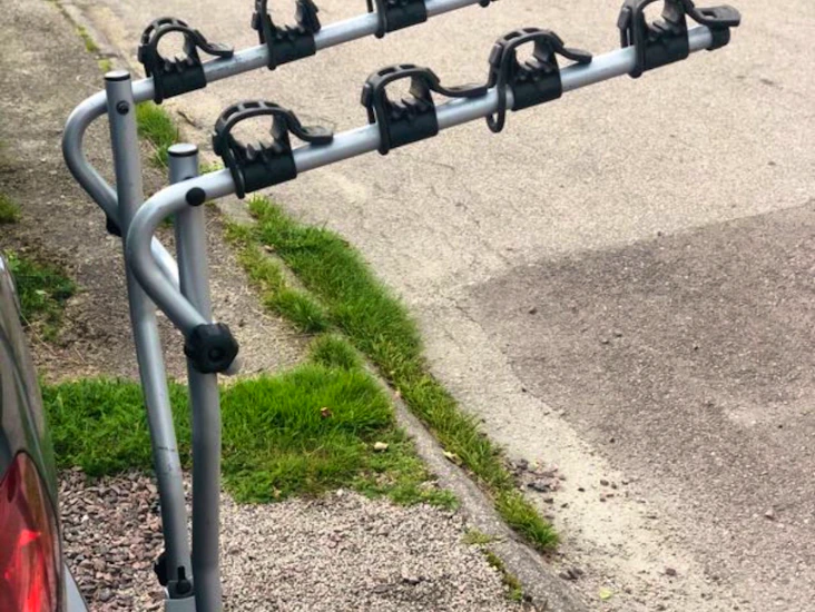 Cykelhållare för 4 cyklar