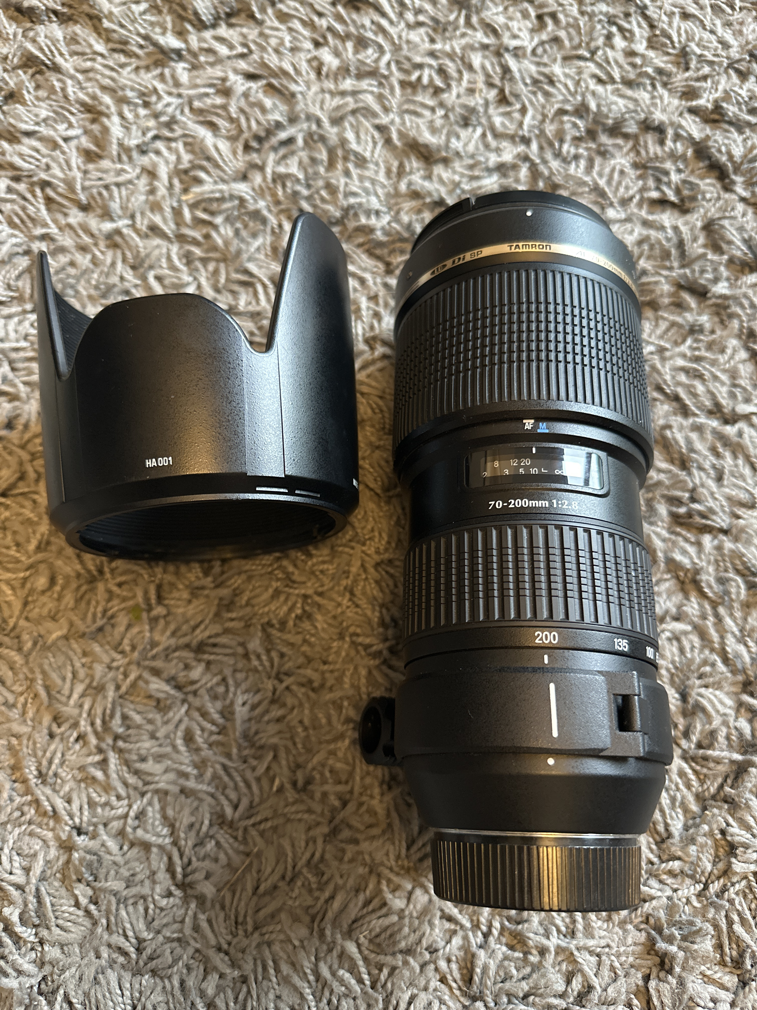 Tamron 70-200mm f/2.8 lens