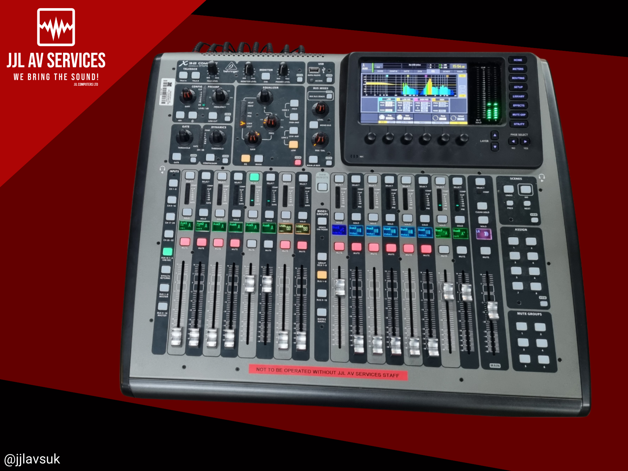 Behringer x32 compact digital mixer