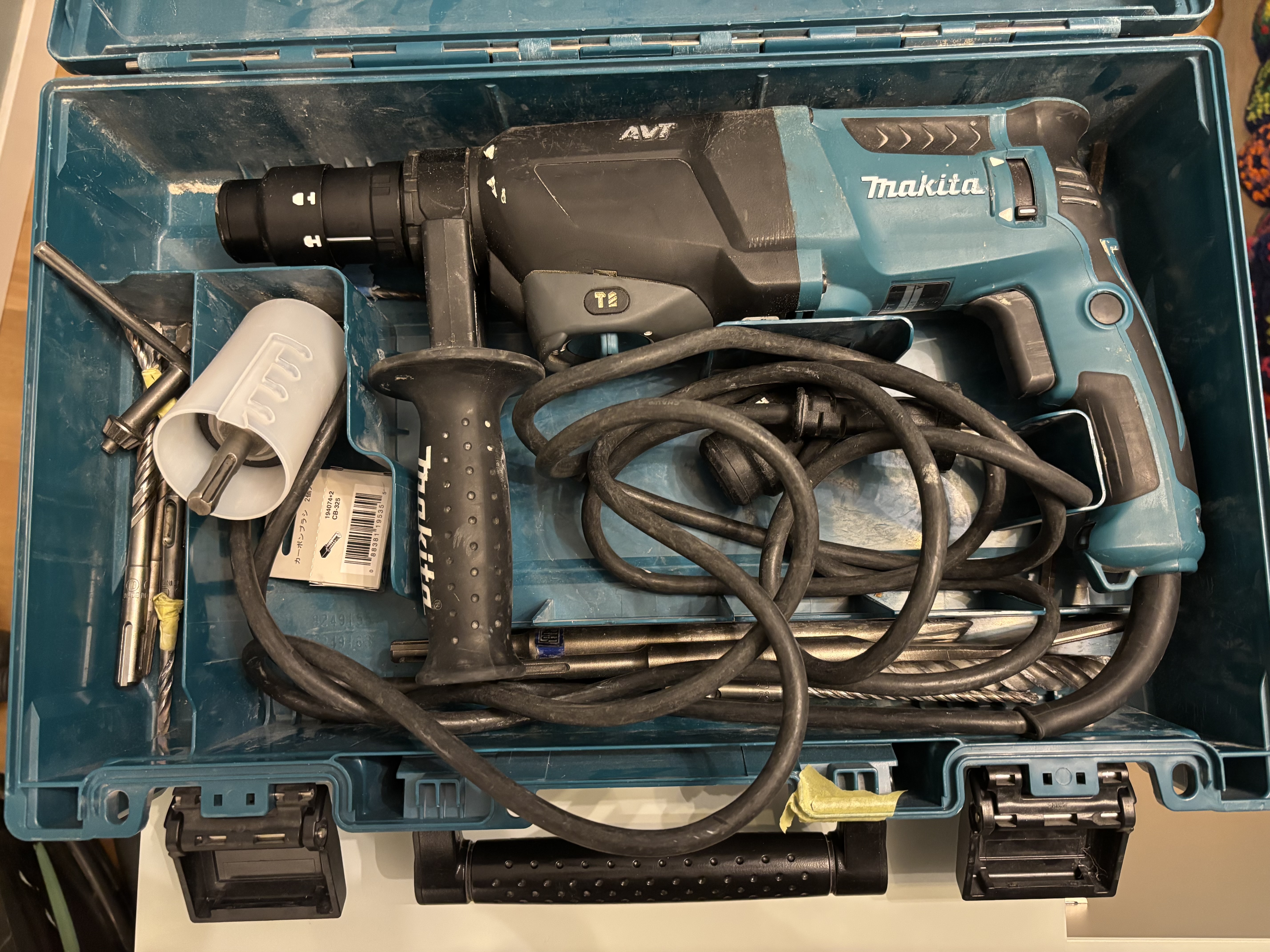 Makita borrhammare - betongväggens skräck
