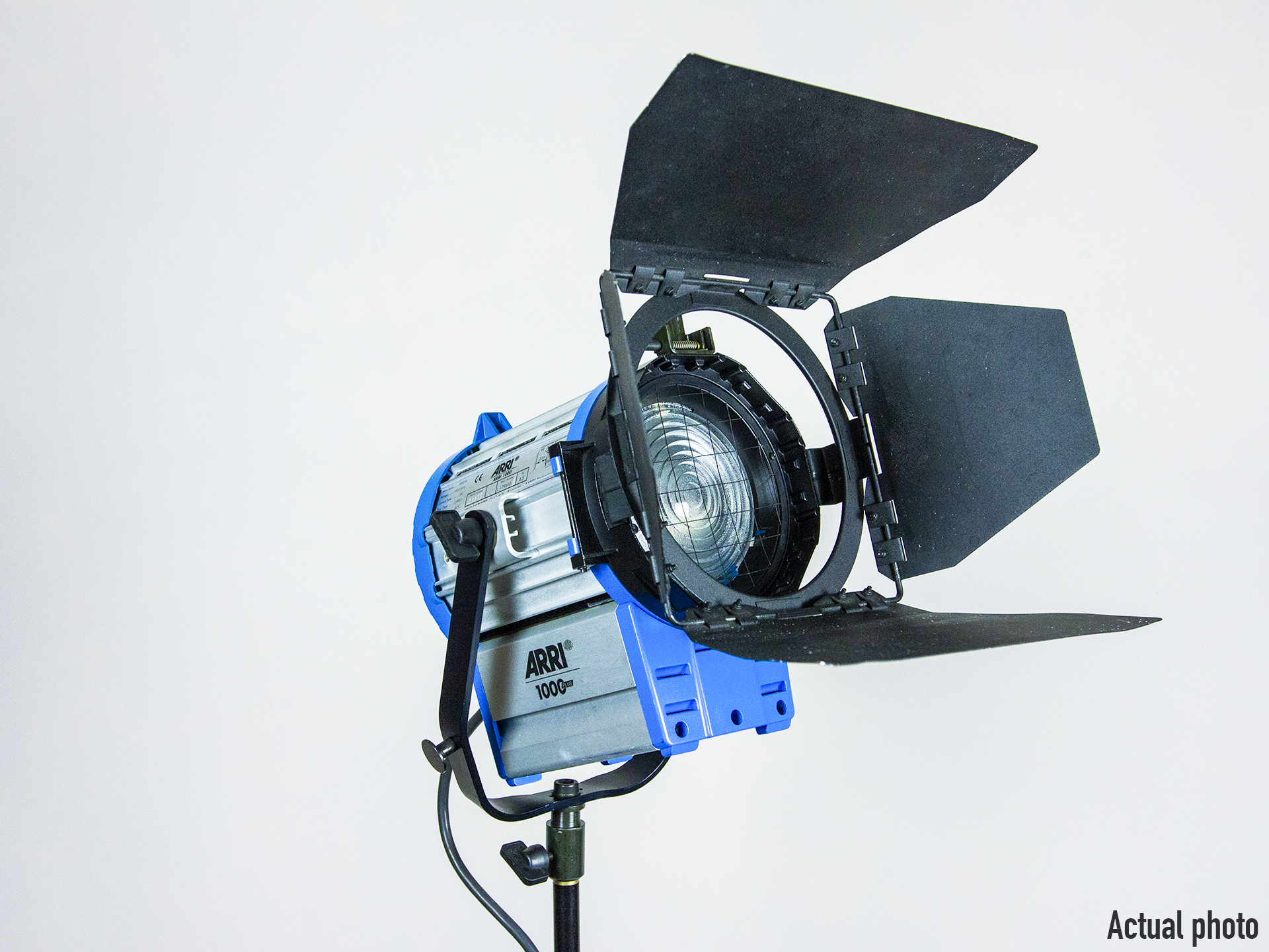 Arri 1000w tungsten lighting (arri 1 plus)