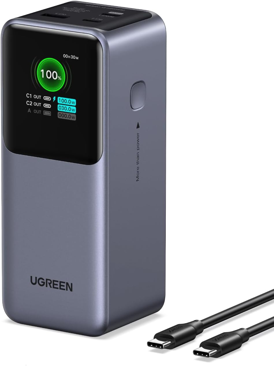 Ugreen nexode power bank 20000mah 130w fast charging