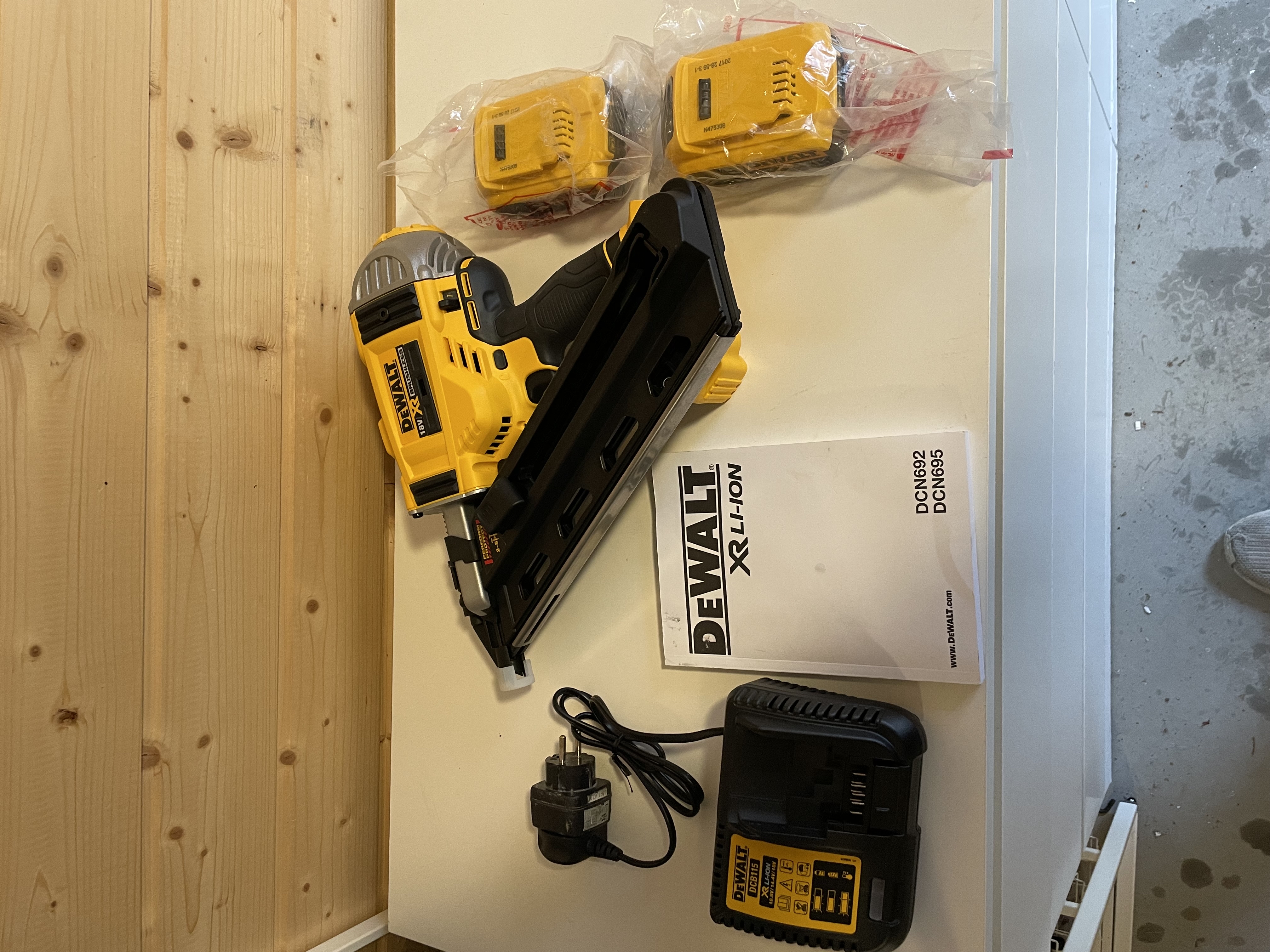 Dewalt 18v spikerpistol