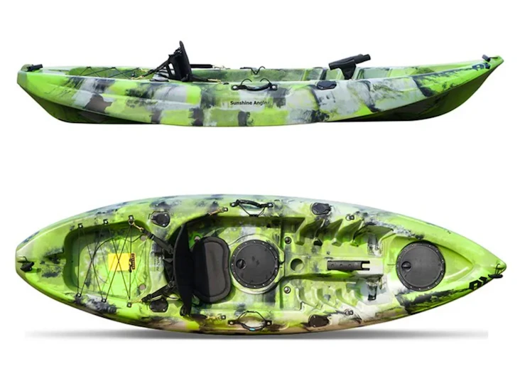 Fiskekajakk stabil - 5 stangholdere