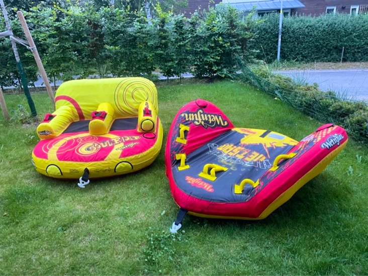 Vattenlek: soffa och/eller board