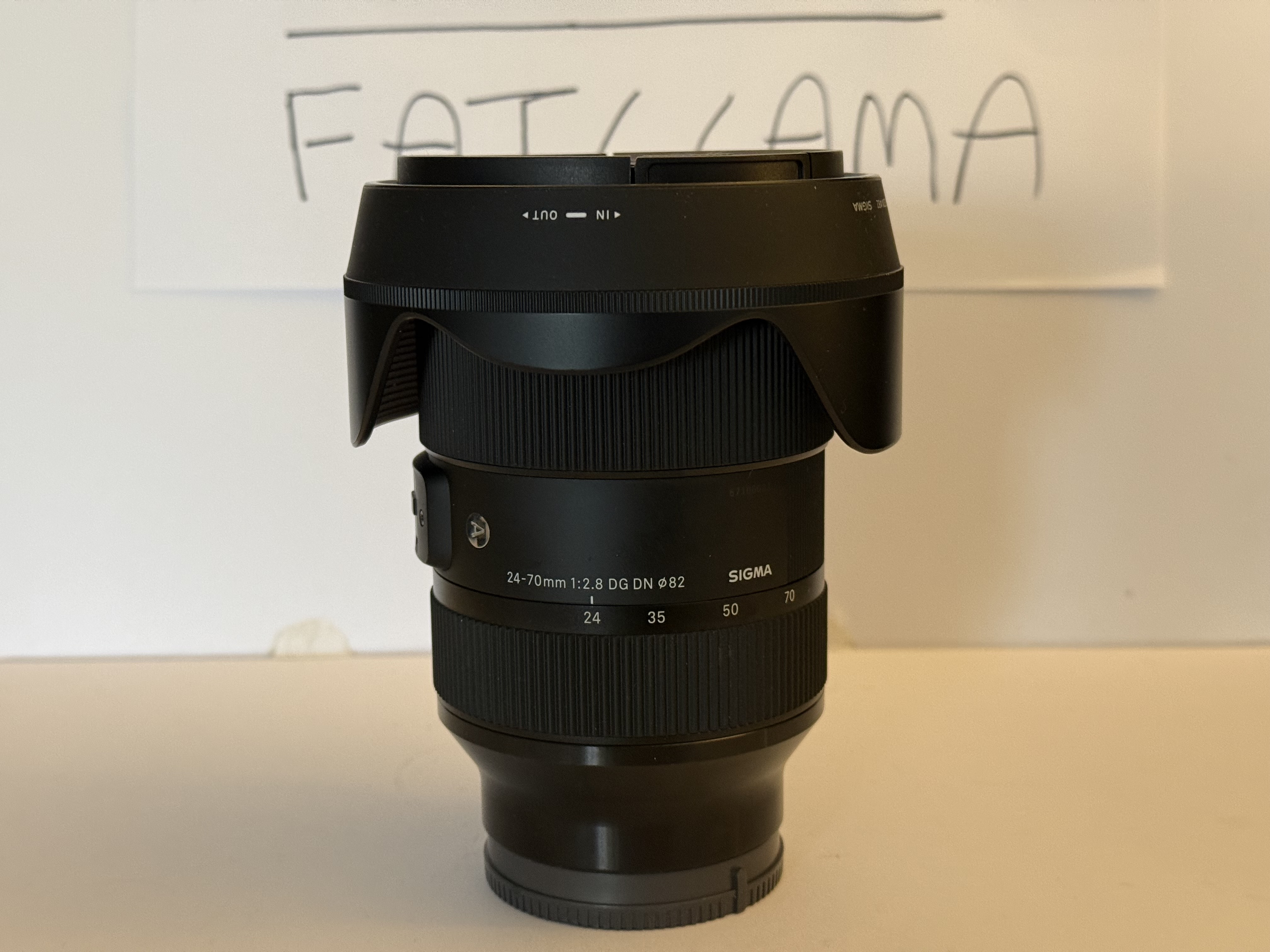 Sigma art 24-70mm f2.8 (e mount) (incl. vat)