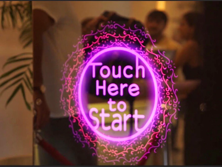 Utleie av interaktivt fotospeil (photobooth)