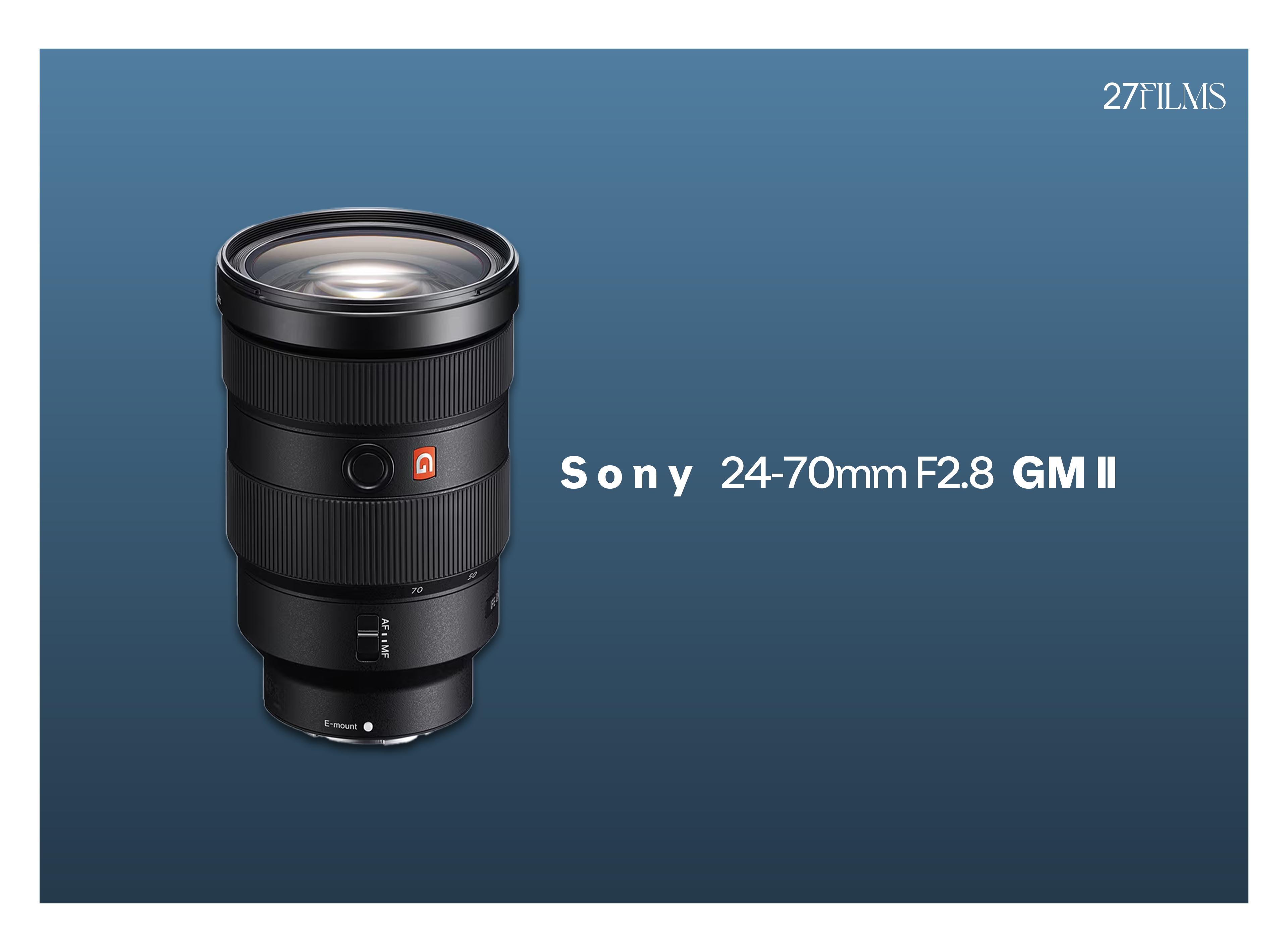Sony 24-70mm f2.8 gm ii 